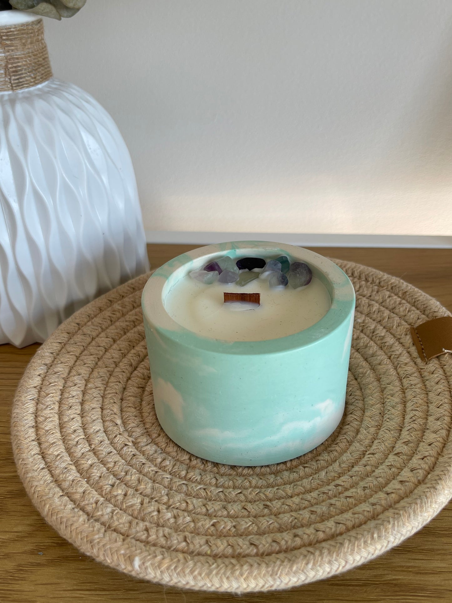 Vela Albahaca lima y mandarina S