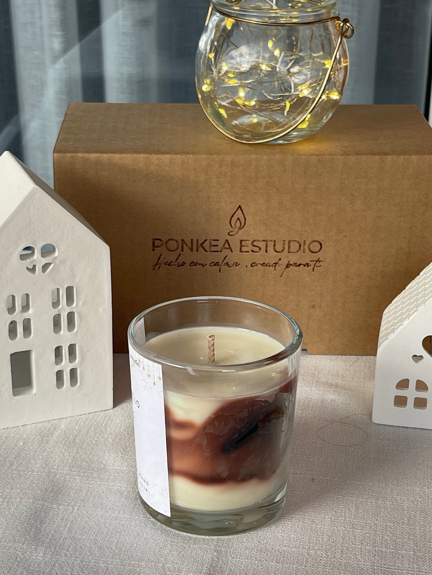 Vela caramelo salado