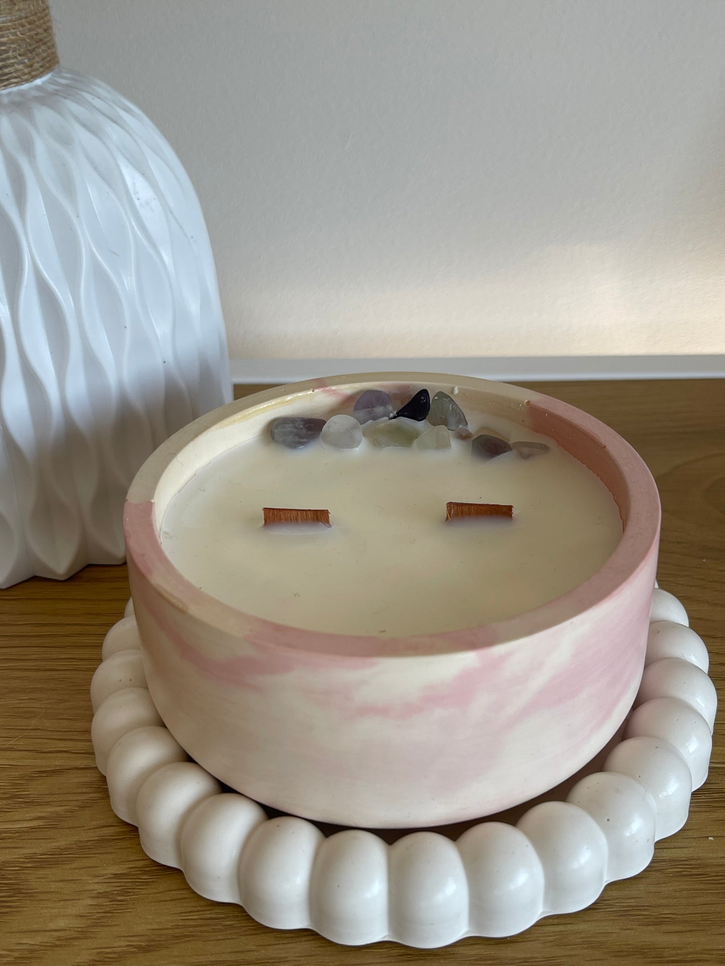 Vela Frambuesa-limón M