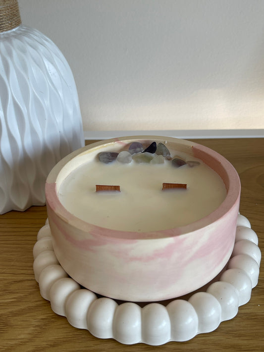 Vela Frambuesa-limón M