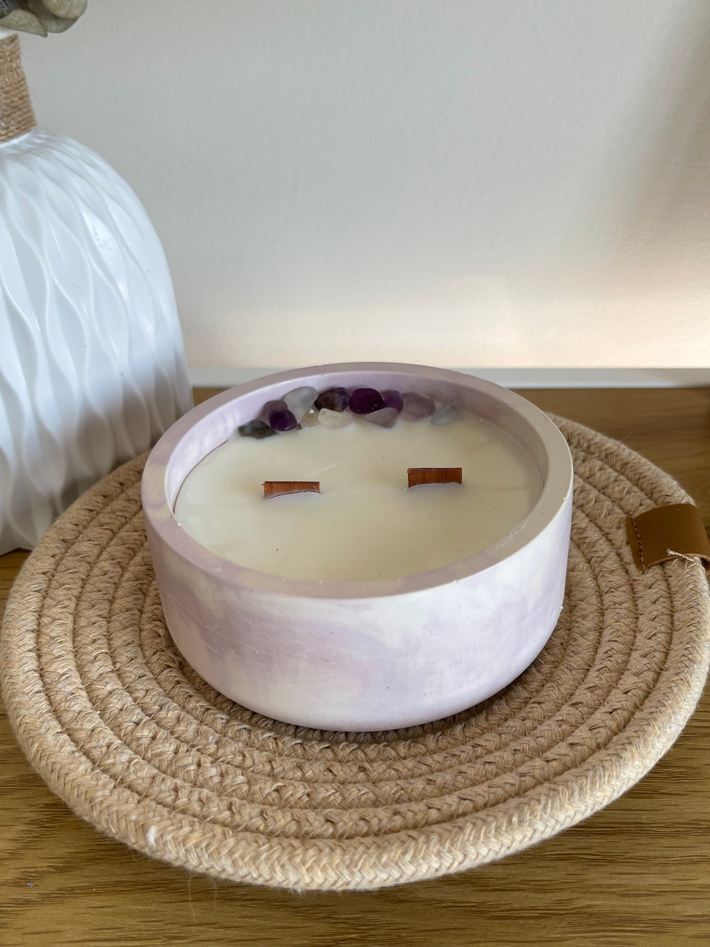 Vela Lavanda-manzanilla M