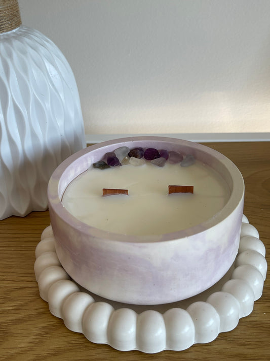 Vela Lavanda-manzanilla M