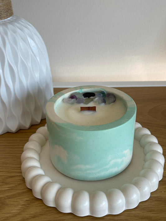 Vela Albahaca lima y mandarina S