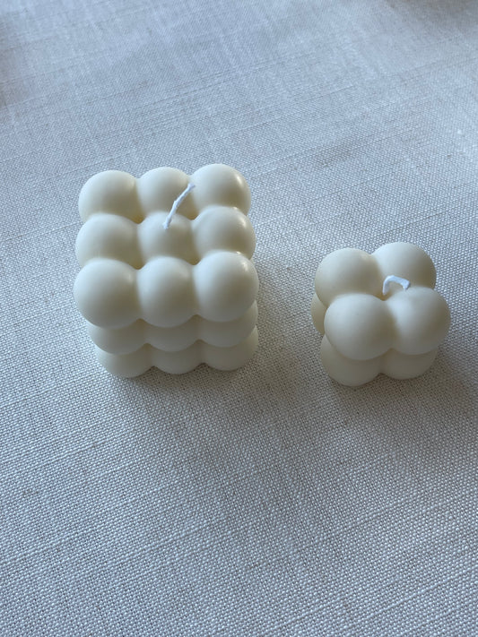 Vela decorativa burbujas pack